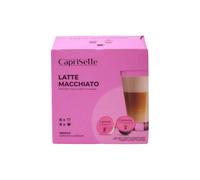 Coffee capsules compatible with NESCAFÉ® Dolce Gusto® Caprisette Latte Macchiato, 8+8 pcs.
