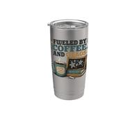 Coffee Chaos Teacher Educator School Staff Design Stainless Steel Insulated Tumbler