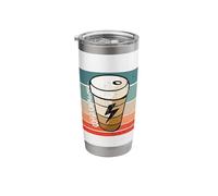 Coffee Charging I Need Coffee Funny Coffee Cups Battery Stainless Steel Insulated Tumbler