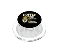 COFFEE Christ Offers Forgiveness Faith Quote PopSockets PopGrip for MagSafe