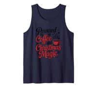 Coffee Christmas Magic Holiday Festive Winter Xmas Tank Top