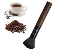 Coffee cleaning brush, wooden handle, coffee brush and straw, cleaning brush filter holder to effectively clean residues inside cleaning products
