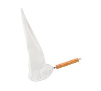 Coffee Cloth Strainer for Espresso, Reusable Filter with Wooden Handle - Ideal for Home and Restaurant Use, Easy to Clean, Durable Coffee Making Tool
