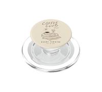 Coffee Club Served Daily Every Morning Coffee Lover PopSockets PopGrip for MagSafe