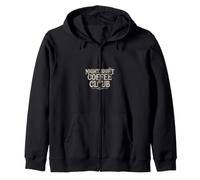 Coffee Club Third Shift Worker Zip Hoodie