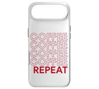 Coffee Coffee Repeat Funny Caffeine Addicted Barista Java Case for iPhone Air