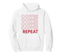 Coffee Coffee Repeat Funny Caffeine Addicted Barista Java Pullover Hoodie