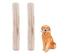 Coffee Coffee Wood Panning - 2 x Wooden Coffee Dog Stick | Puppy Play Snack | Teeth Cleaning Tool | Stress | Promotes Teeth Health
