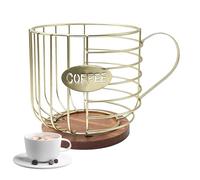 Coffee Cream Container,Heavy Duty Large Capacity Coffee Pod Holders for Countertop | Pod Holder for Bookstore, Home Use, Commercial Places