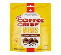 COFFEE CRISP NESTLE Minis, 180g/6.3 oz. Bag (Imported from Canada)