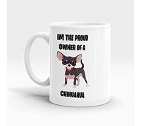 Coffee Cup Funny Chihuahua Favourite Birthday Gifts for Women Men, 11 oz Novelty Mug for Best Friend, Happy Birthday Mug Thirty Party Cup Idea as a Joke Anniversary Best Adult Present