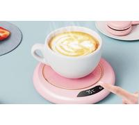 Coffee Cup Heater with Timing Coaster:White
