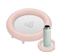 Coffee Cup Heating Mat, Desktop Drink Warmer, Intelligent Mug Mat, Warm Cup Coaster, Automatic Mug Warmer, 55 Degrees Celsius Multifunctional Mug Warmer for Indoor and Outdoor