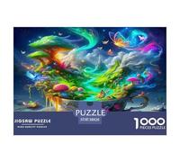 Coffee Cup in The Natural World 1000 Piece Dreamlike Scenery Jigsaw Puzzle for Adults And Kids Challenging Puzzle Games 1000 Pieces Stress Reliever Challenge High Difficulty 38x26cm/1000pcs