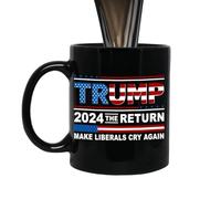 Coffee Cup,Jesus is My Savior Mug - 2024 Novelty Tea Cup Ceramic, Holdable Travel Mug for Men and Women