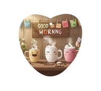 Coffee Cup Kitchen Car Air Freshener Hanging Aromatherapy Tablets Rearview Mirror Pendant Car Accessories