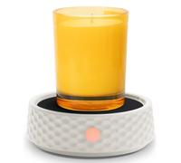 Coffee Cup Mug Warmer for Desk, Ceramic Cup Warmer Candle Melting Warmer Electric Beverage Tea Water Milk Warmer for All Cups and Mugs, Heating Plate Candle Wax Warmer