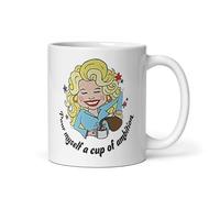 Coffee Cup Parton Myself of A Pour Ambition Dolly Best Stylish Tea Mugs Funny Hot Drink Cup for Coworkers Kitchen Festive