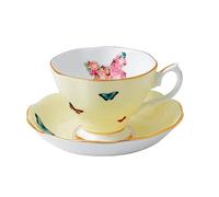 Coffee Cup Saucer Sets Mug Bone China 3pcs/set Coffee Cup Milk Container Ceramic Porcelain Dish Afternoon Tea Milk Cup (Color : 8)