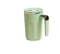 Coffee Cup Self Stirring Coffee Mug Stir Mug Portable Mixing Automatic Stirring Cups for Milk Cocoa and Drinks Durable Travel Personalised Cup (Green, 14cm)