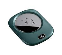 Coffee Cup Warmer - 3 Temp Portable Electric, Smart Heated Desk Plate, Temperature Control Coaster | Home Office Dorm for Beverage Drink Tea Milk Juice Water Winter Idea Warming