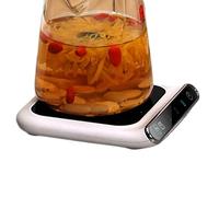 Coffee Cup Warmer | Base Desk Cup Warmer at 3 Temperatures, Electric Heater for Cups with Automatic Shut-off | for Office Travel Lunch Home Living Room Kitchen