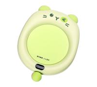 Coffee Cup Warmer - Electric Drink Warmer Mat with Adorable Creature Illustration, Compact Cup Warmer , Intelligent Thermal Control Design, L