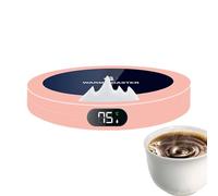 Coffee Cup Warmer - Hot Drink Warmer with 3 Temperature Settings | Plug Cup Warmer with Automatic Shut-off - for Home Kitchen, Office and Travel