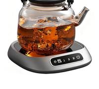 Coffee Cup Warmer | Touch Screen Beverage Heater | Electric Ceramic Cup Warmer | For Chocolate, Tea, Hot Chocolate, Kitchen, Office, Desk, Camping