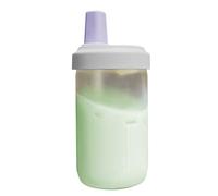 Coffee Cup with Straw - 500ml Transparent Milk Tea Drink Cups | Leakproof Bubble Tea Cups with Lid and Straws | Portable Tea Mug | Travel Mug for Hot Drinks | Mug Wa