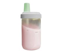 Coffee Cup with Straw - 500ml Transparent Milk Tea Drink Cups | Leakproof Bubble Tea Cups with Lid and Straws | Portable Tea Mug | Travel Mug for Hot Drinks | Mug Wa