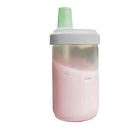 Coffee Cup with Straw Leakproof Unbreakable Drinking Cup