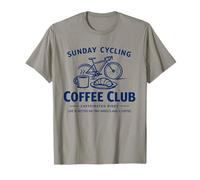 Coffee Cycling Sunday Bike Ride Caffeinated Two Wheels T-Shirt