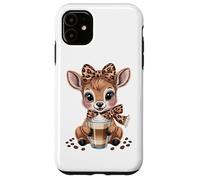 Coffee Deer With Latte For Cute Lovers Case for iPhone 11