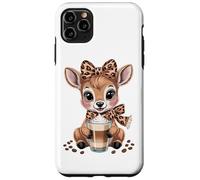 Coffee Deer With Latte For Cute Lovers Case for iPhone 11 Pro Max