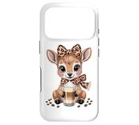 Coffee Deer With Latte For Cute Lovers Case for iPhone 17 Pro