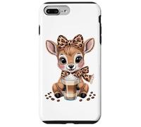 Coffee Deer With Latte For Cute Lovers Case for iPhone 7 Plus/8 Plus
