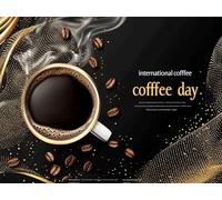 Coffee Diamond Art Kits for Adults, Diamond Painting Kitchen 5D DIY Full Round Drill Crystal Art Kits for Adults Beginners, Rhinestones Embroidery Arts and Crafts for Home Wall Decor 30x40cm, Model439