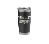 Coffee Dictionary Definition Magical Liquid Meme Stainless Steel Insulated Tumbler