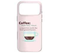 COFFEE Dictionary Definition Meme Fresh Ground Heaven Case for iPhone 17 Pro Max