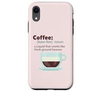 COFFEE Dictionary Definition Meme Fresh Ground Heaven Case for iPhone XR