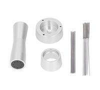 Coffee Distributor Needle Efficiently Breaks Clumps and Enhances Consistency for Home and Professional Baristas Stainless Steel Aluminum Storage Tray