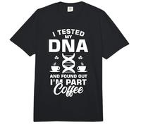 Coffee DNA Test Genetic Testing Crispr Microbiology Comfort Colors Adult Heavyweight T-Shirt
