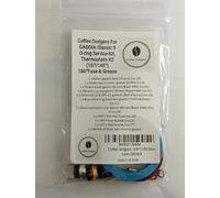 Coffee Dodgers For GAGGIA Classic 9 O-ring Service Kit, Thermostats X2 (107/145°) 184°Fuse & Grease