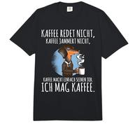 Coffee Doesn't Talk Coffee Doesn't Whine I Like Coffee Comfort Colors Adult Heavyweight T-Shirt