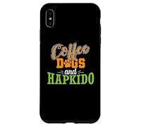 Coffee Dogs and Hapkido Martial Arts Korea Case for iPhone XS Max