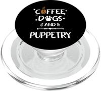 Coffee Dogs and Puppetry | Puppets Theatre PopSockets PopGrip for MagSafe