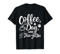Coffee Dogs Jiu Jitsu BJJ Training T-Shirt