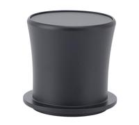 Coffee Dosing Cup Aluminum Alloy Antistatic Coffee Powder Feeder for 51mm 53mm 54mm Portafilter Basket Black - Precise Single Dose, Mess - Free Brewing, Easy to Clean (Black)