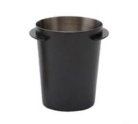 Coffee Dosing Cup Stainless Steel Design for Portafilter Tray Interface to Improve Grounds Portion Accuracy and Brew Control (58mm balck)